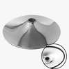 Office Barstool: Black Swivel Adjustable Office Barstool thumb 4
