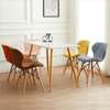 4-Seater Dining Chairs and Marble Table thumb 0