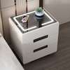 Smart Bedside Table with LED Lighting and Wireless Charging thumb 8