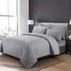 Premium cotton Egyptian white Striped bedsheets set thumb 7