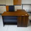 1.6m Curved Wooden Staff Desk thumb 12
