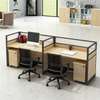 Office Workstation: 6 Way Brown Office Workstation In Suneka thumb 3