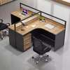 Office Workstation; 2 Way Modular Curved Office Workstation thumb 3
