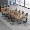 Boardroom Table; Metal Frame 2.4m Boardroom Table thumb 4