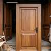 Solid Wood Interior Door Panel Style Natural Finish thumb 4