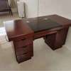 Office Desk : Brown Mahogany 1.2M Executive Office Desk thumb 6
