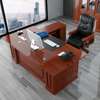 Office Desk: Large Executive Desk With Dual Side Cabinets thumb 0