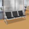 Hard Pad 3-Link Leather Waiting Bench thumb 6