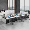 Cubic MDF 6 Way Office Workstation thumb 2