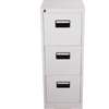 Office Cabinet; Three Lockers Gray Cabinet thumb 2