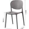 Plastic Chair: Stackable Dining Outdoor Chair For Restaurant thumb 2