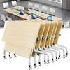 Brown Foldable Conference Meeting Table thumb 11