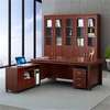 2 M L Shaped Mahogany Executive Office Desk thumb 5