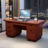 1400mm executive office desk with drawers thumb 0
