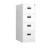 Office cabinets: Vertical 4-drawer filing cabinet thumb 1