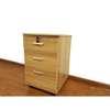 Filing Cabinets: 3-Drawer Pedestal Filing Cabinet thumb 5