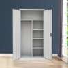 Office Cabinet : Grey Lockable Two-Door Steel Filing Cabinet thumb 2