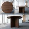 Round  Wooden Conference Table thumb 4