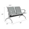 Steel 2-Seater Airport Bench thumb 3