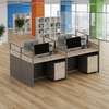 4-Way Modern Modular Office Workstation thumb 3