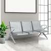 3 Seater Metallic Airport Bench thumb 4
