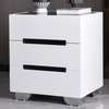 Bedside Drawer; Touch-Control Nightstand Drawer With LED thumb 4