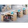 Office Workstation; Private Curved Workstation Desk(2 Way) thumb 2
