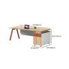 Office Desk;1800mm Posh Executive Office Desk With Extension thumb 2