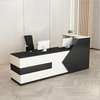 2 M Front Wooden Office Reception Table thumb 0