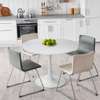 Dining Table; Contemporary Round Dining Table thumb 5