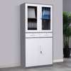 Office Cabinets: 2-Drawer Locking Office Cabinet – Grey thumb 0