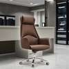 Office Chairs;Gray CEO High Back Office Chair in Ahero thumb 3