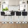 Bar stool: Black Adjustable Swivel Barstool thumb 1