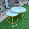 Glass top Nesting Tables thumb 1