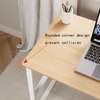 Office Desk 120x60cm; Industrial Design With Storage Shelves thumb 5