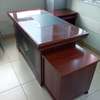 Office Desk; Executive 180cm Desk with extension thumb 0