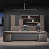 1.8M Mahogany Executive Office Desk thumb 1