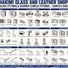 Hakimi Glass Stainless Steel Glass Fittings 304/316 thumb 2