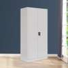 Office Cabinet : Grey Lockable Two-Door Steel Filing Cabinet thumb 5