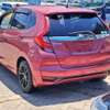 Honda Fit hybrid Maroon 2018 2wd thumb 1