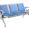 3-Link Leather Reception Bench thumb 6