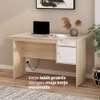 Office Desk: 1.4m Executive Desk With Drawer Storage thumb 1
