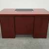 Office Desk; 1.2M Mahogany Rectangular Office Desk thumb 1