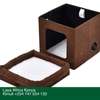 LASA Collapsible CAT House - Soft Suede With Sh... thumb 2
