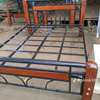 Quality and durable metallic beds with wooden finish thumb 1