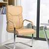 Office Chair: Leather Ergonomic Comfortable Waiting Chair thumb 3
