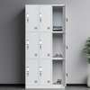 9 Locker Metallic Storage Cabinet thumb 3