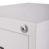 Office Cabinet :  3-Drawer Metallic Office Filing Cabinet thumb 5