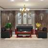 Office Sofas: 5 Seater Mahogany Executive Sofa thumb 4
