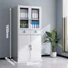 2 Door Steel Office Cabinet with 2 Drawers thumb 6